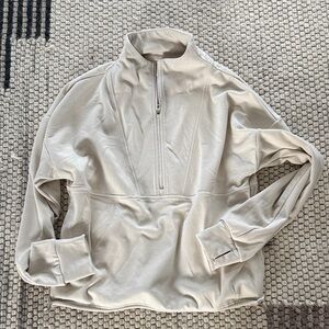 Varley three quarter zip up